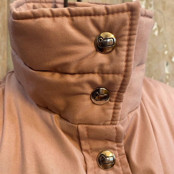 WOOLRICH Powder Pink Puffy Vest - Picture 3 of 11